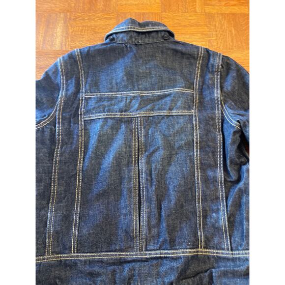 INSIGHT BOMBER CARGO FLIGHT DENIM JACKET MEDIUM - Picture 10 of 10
